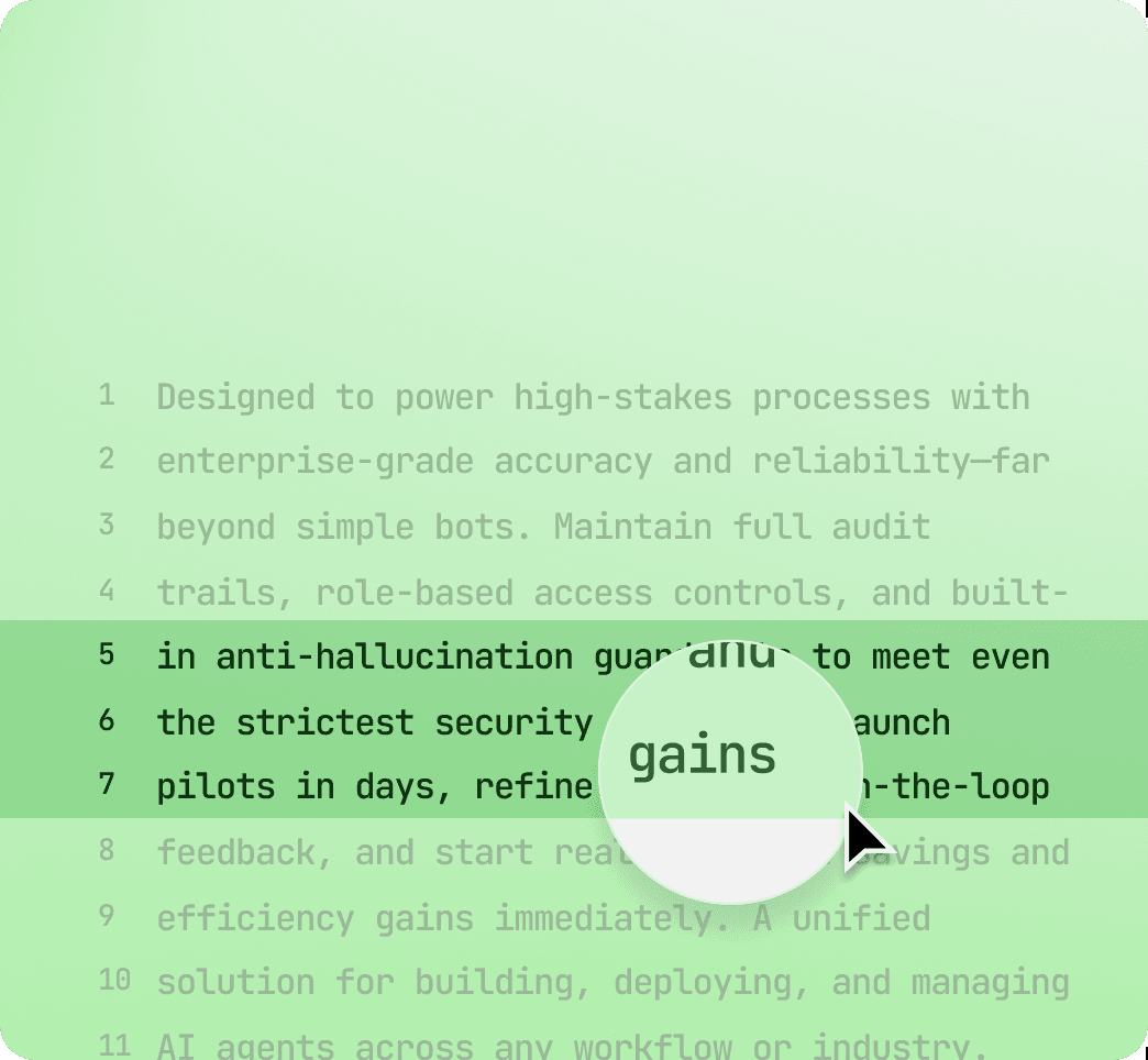 High-Accuracy OCR Capture